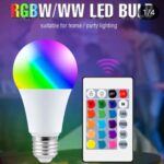 Bombillo RGB Led control remoto